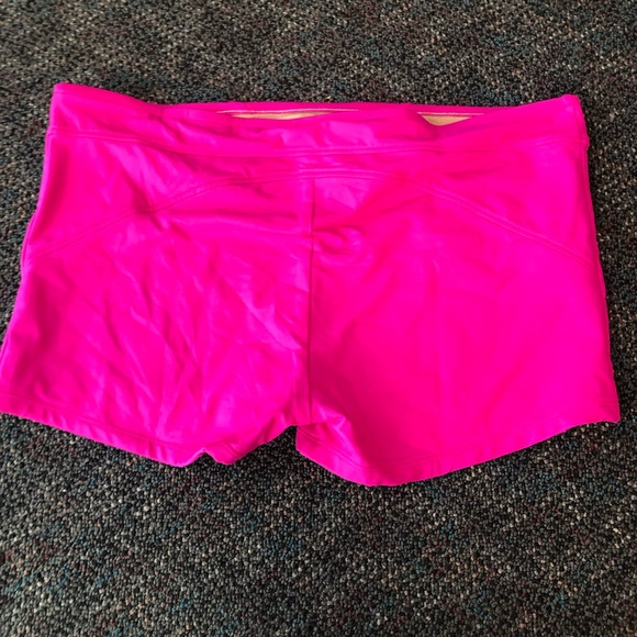 mid rise bikini bottoms swimsuit shorts modest pink KONA SOL new with tag - Picture 7 of 7